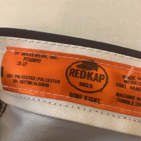 RedKap Navy Workpants. Size 32x30. NWOT - Picture 5 of 5